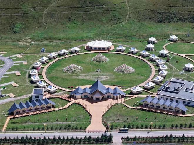 雪山下 帐篷如珠客如云不朽情缘武威天祝：马牙(图2)